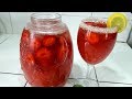 Limonada con Fresa - ¡Agua fresca! 🍋🍓Deliciosa y refrescante. (paso a paso) Febe Navarro