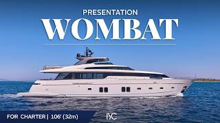 WOMBAT | A new 106' (32m) Sanlorenzo superyacht experience in Greece | For charter with IYC
