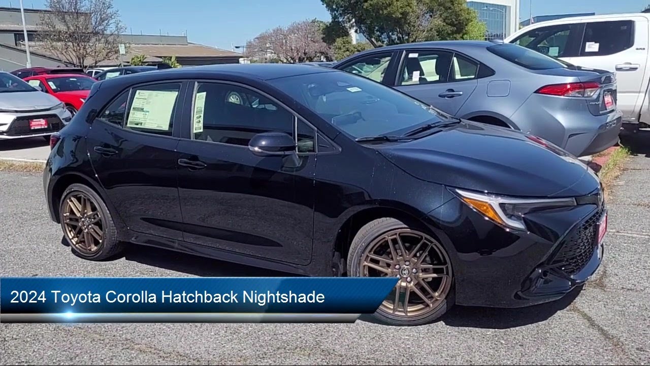 2024 Toyota Corolla Hatchback Nightshade 5D Hatchback Redwood City San ...