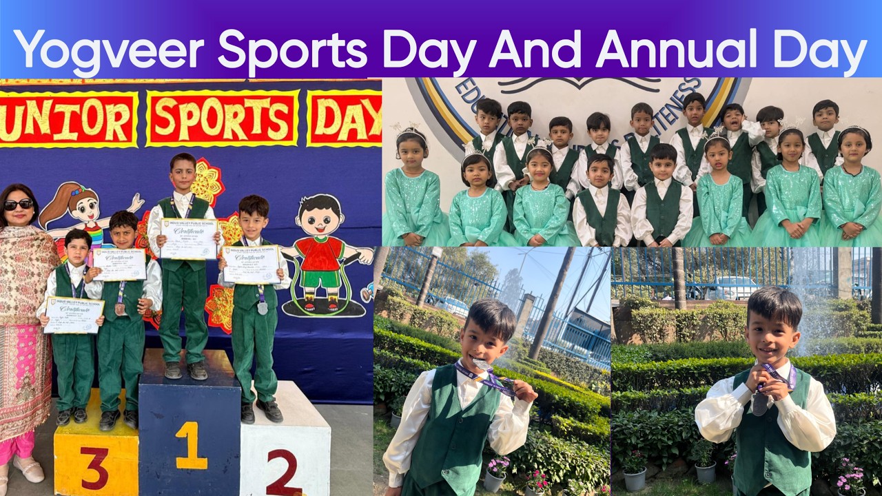 Vlog-99 Yogveer sports day and annual day #newvlog #dance #vlogging #schooltime #vlog #newpost 