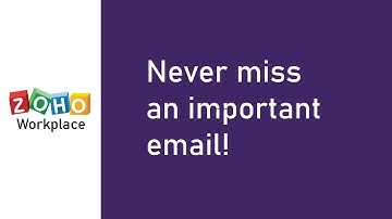 FIlter Emails in 1 minute in Zoho Mail