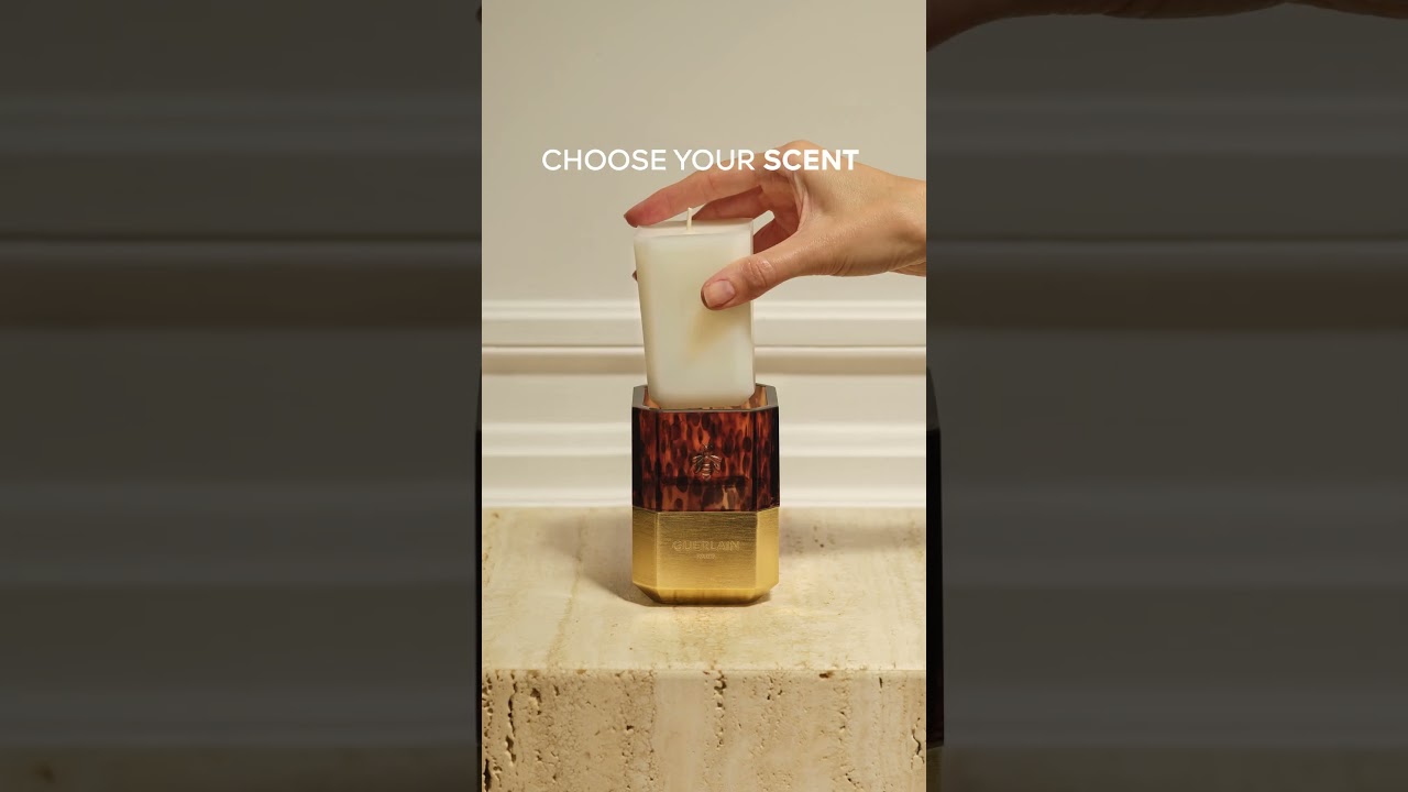 Compose your own tailor-made candle #Guerlain