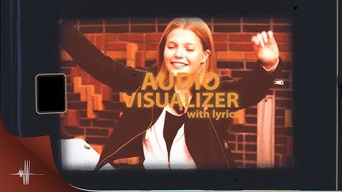 Retro Audio Visualizer With Lyrics Premiere Pro Templates