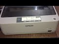How to self test in Epson lx 310 model Mp3 Song