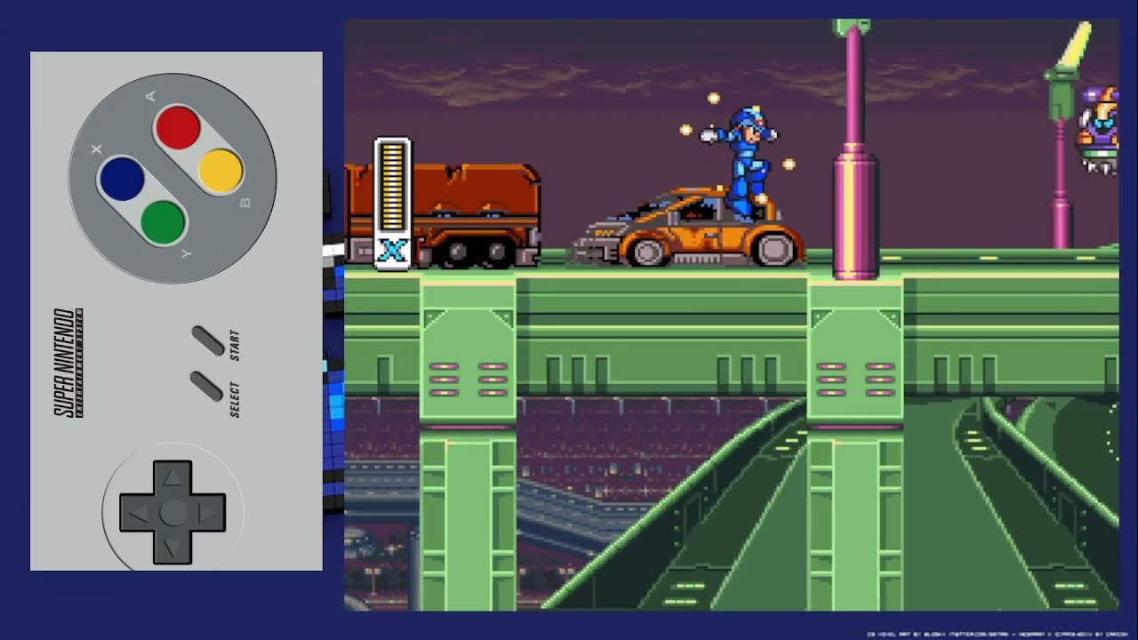 Megaman X  - Gameplay