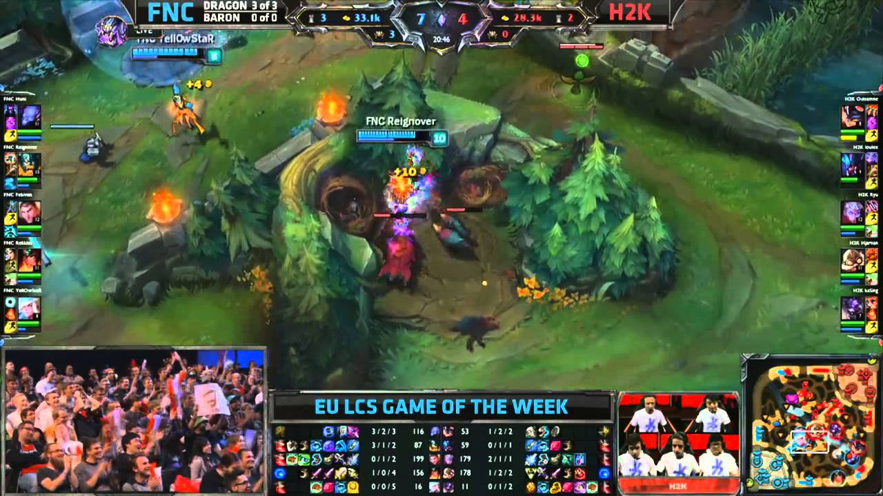 Reignover dragon steal FNC vs H2K