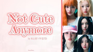ILLIT (아일릿) - NOT CUTE ANYMORE [Lyrics ENG/INDO/ROM]