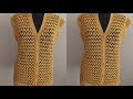 Wow 😮💯 Crochet Women Vest Pattern New Crochet Sweater Pattern crochet stitch