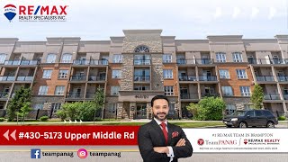 Unit 430 - 5173 Upper Middle Rd, Burlington Home by Team Panag - Real Estate Properties