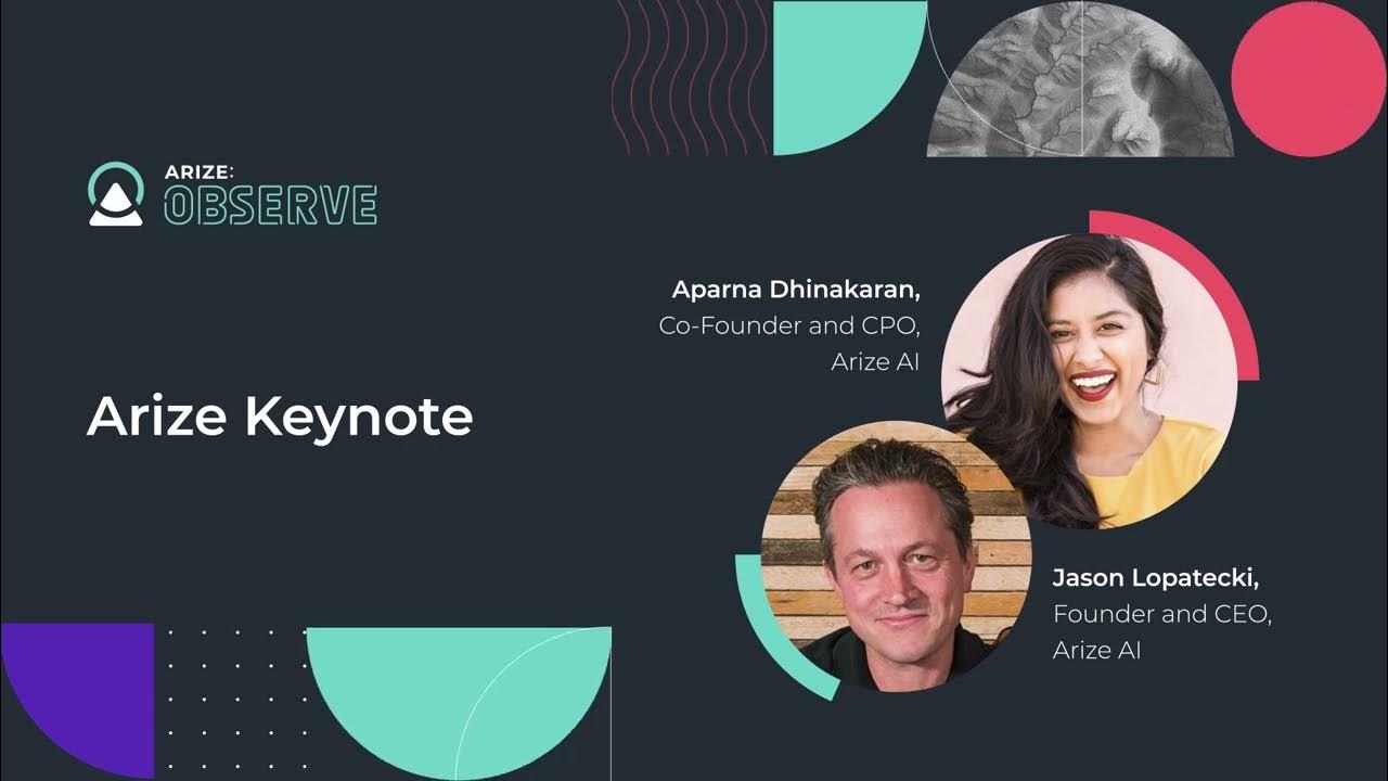 ArizeObserve Keynote YouTube