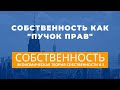 Собственность как "пучок прав". Экономическая теория собственности # 3. Неизвестная экономика.