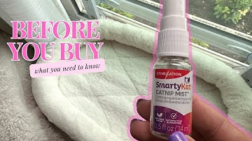 Does Kitty Love This $2 Spray? Live Reaction: SmartyKat Catnip Mist | Stimulation Bed Scratcher Toys
