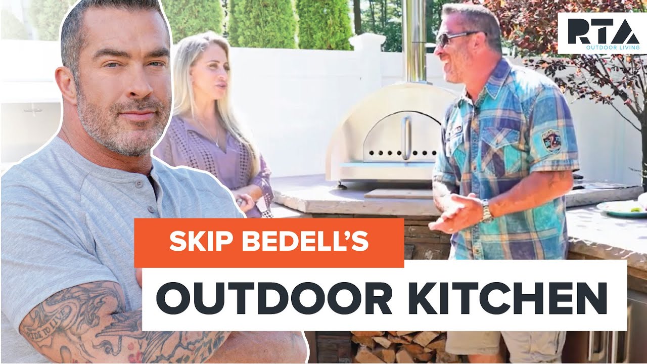 Skip Bedell's Outdoor Kitchen Build - Start to Finish - Only 4 Hours ...
