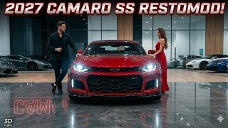 Chevy’s 2027 Camaro SS Rastmod Looks Absolutely Insane