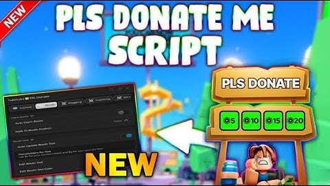 *NEW* PLS DONATE Script (PASTEBIN 2025) ( AUTOFARM , FAKE MESSAGE , AUTO CHAT , FIND RICH SERVERS )