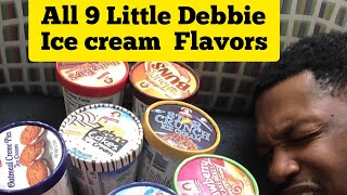 Little Debbie's Ice creams