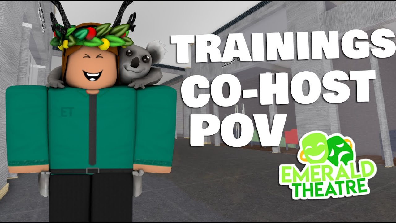 Emerald Theatre Trainings From A Co Host Pov Heidivu Youtube - emerald theater roblox