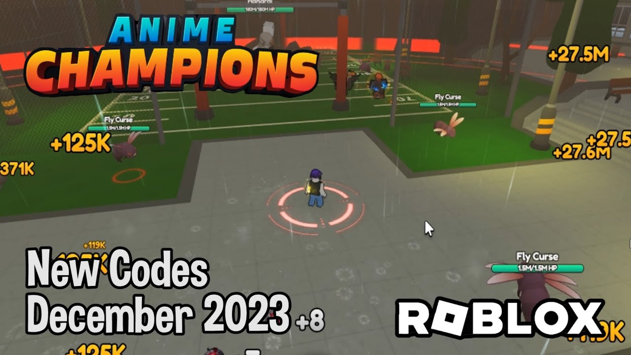 Anime Champions Simulator codes in December 2023