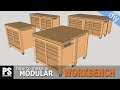 Modular Workbench & Mobile Tool Stand Build (Ep.1)