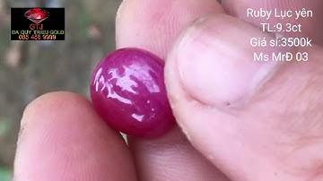 Ruby Yên Bái Giá Rẻ Nhất l Trieu gold0947502999(zalo)
