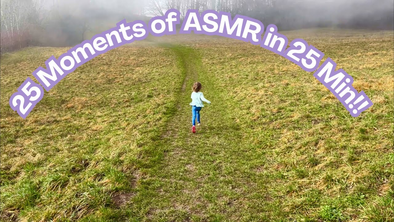 ASMR 💫 25 ASMR Moments on My Trip to France! 