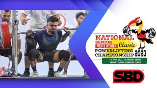 National Senior Classic Powerlifting Championship 2023 - 66kg Men - Deadlift