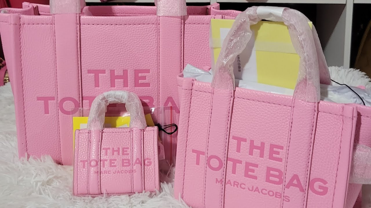 The New Marc Jacobs Tote bag In Fluro Candy 🩷🩷 - YouTube