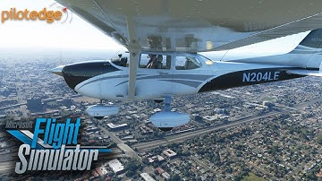 Amazing Air Traffic Control (ATC) on Microsoft Flight Simulator 2020 with PilotEdge & ForeFlight