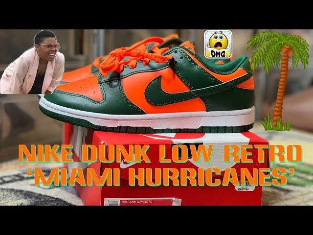 Don't buy the Nike dunk low Miami Hurricane until you watch this