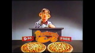 1987 Pantera s Pizza commercial