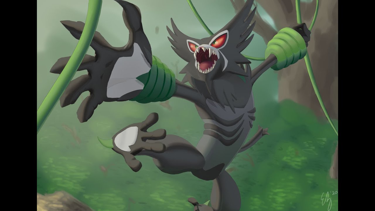 New Mythical Rogue Monkey Pokemon Zarude appears in Sword and Shield