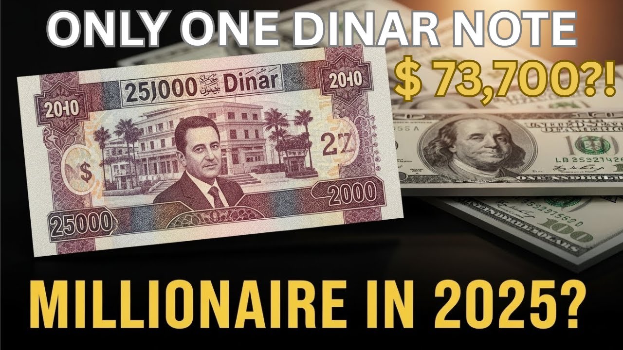 💥 Could a 25,000 IQD Note Be Worth Millions? Shocking Iraqi Dinar Truth