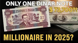 💥 Could a 25,000 IQD Note Be Worth Millions? Shocking Iraqi Dinar Truth Revealed 🔥