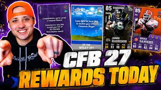 Do This NOW! Claim Your CFB 27 Rewards Today!