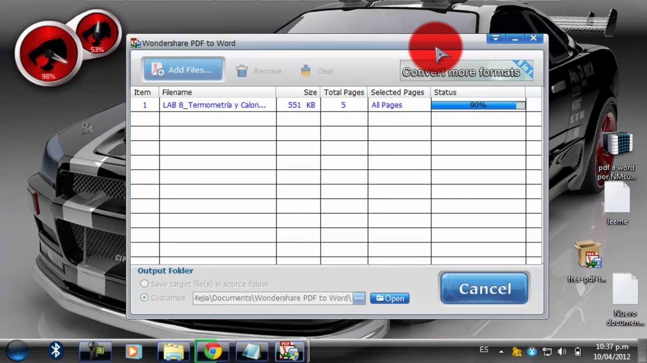Como descargar e instalar convertidor de pdf a word mp4 youtube