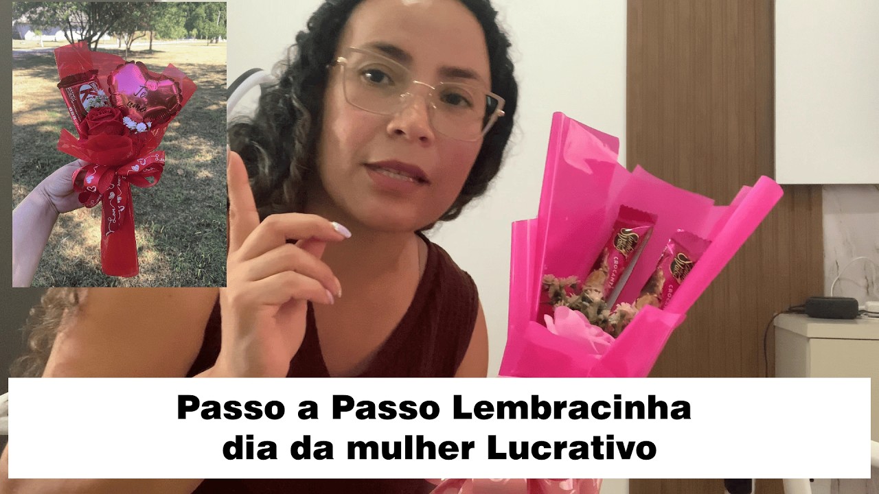 Lembrancinha para o Dia da Mulher | Fácil, barato e lucrativo