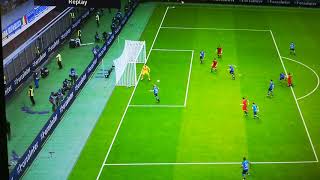 PES 2020 AI PROBLEMS REACTING ON BALL POSITION EXAMPLE 1