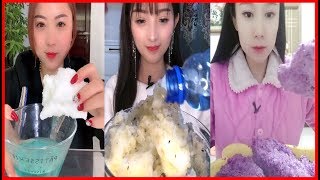 Rahatlatıcı Buz Ve Kar Yeme Videoları Asmr - Relaxing Ice And Snow Eating Videos Asmr