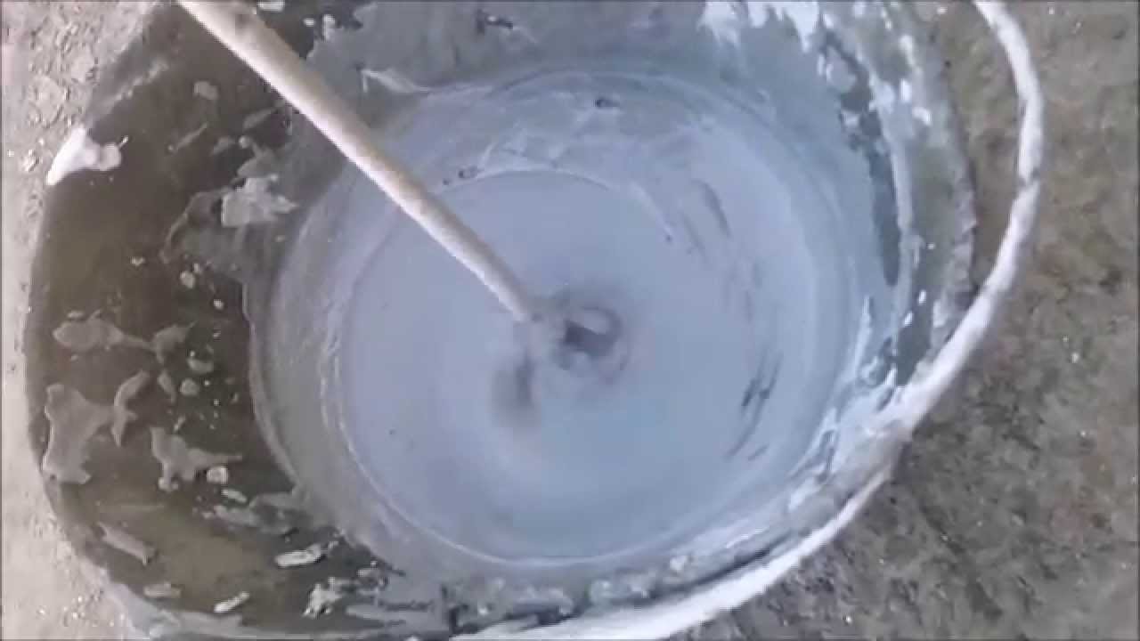 Batidor mezclador casero para pintura y pasta - YouTube