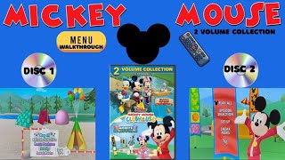 Disney Junior Mickey Mouse Clubhouse 2 Volume Collection Dvd Menu Walkthrough