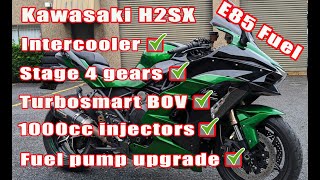 Kawasaki H2SX Horsepower upgrades