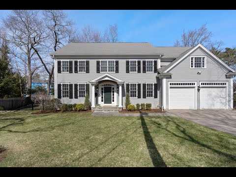 22 Oakencroft Road, Wellesley, MA home video tour