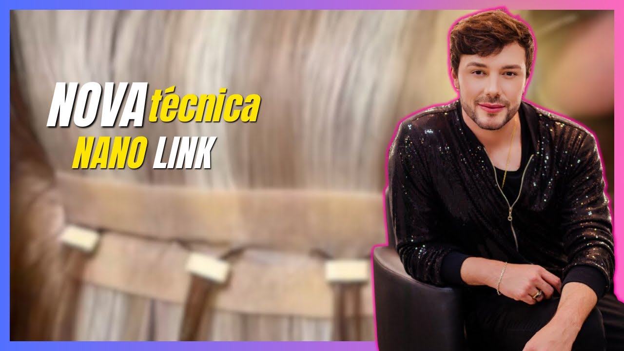 Nova técnica de mega hair, nano link, aprenda na prática,