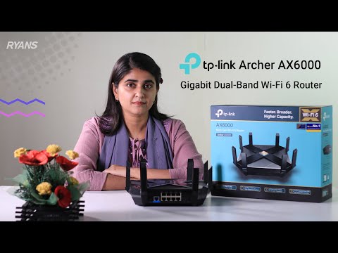 TP-Link Archer AX6000 6000 Mbps Gigabit Dual-Band Wi-Fi 6 Router | টিপিলিংক রাউটার