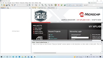 002How to create project using MPLAB X IDE