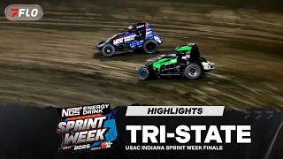 USAC Indiana Sprint Week Finale at Tri-State Speedway 8/1/26 | Highlights