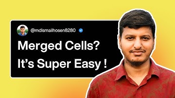 Merged Cells in Excel Made Easy | Extract PDF Tables & Clean Data with Python Pandas