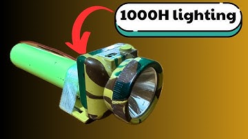 DIY Flashlight That Lasts 1000 Hours – No Joke!