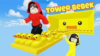 Yuta Mio Dan Baby Celine Berhasil Menamatkan Tower Penuh Bebek  Roblox