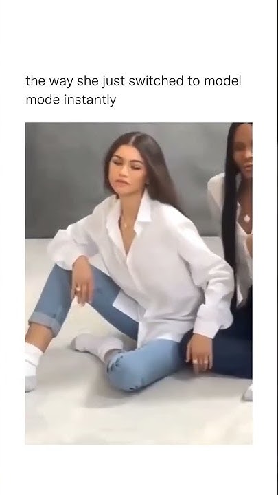 The way zendaya can sing, act, dance, AND model 😍 #zendaya #celebrity